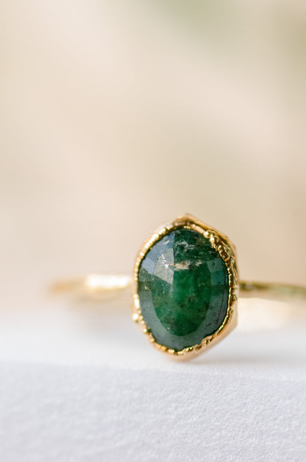 Mini Emerald Ring