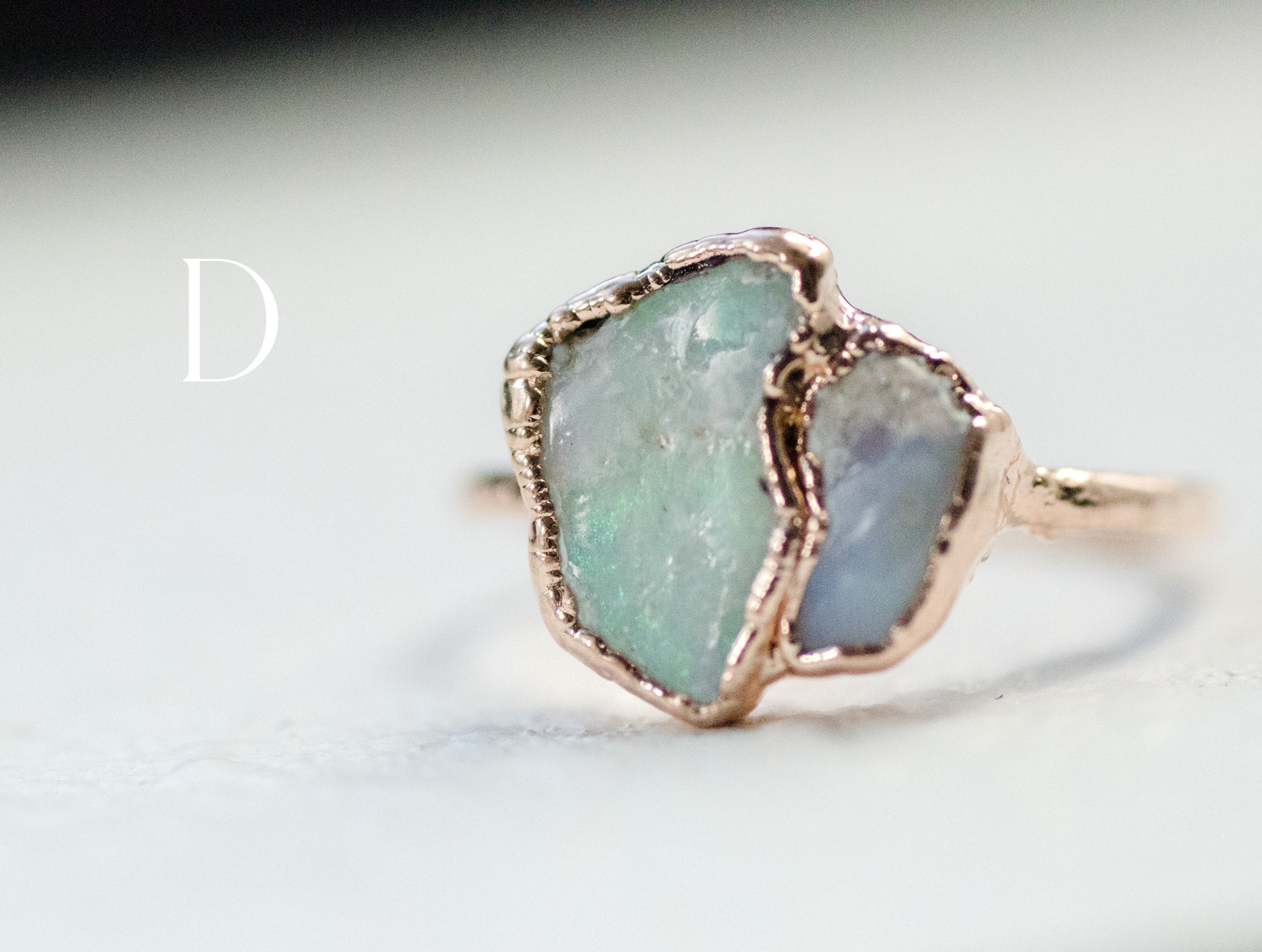 Irregular Opal Ring