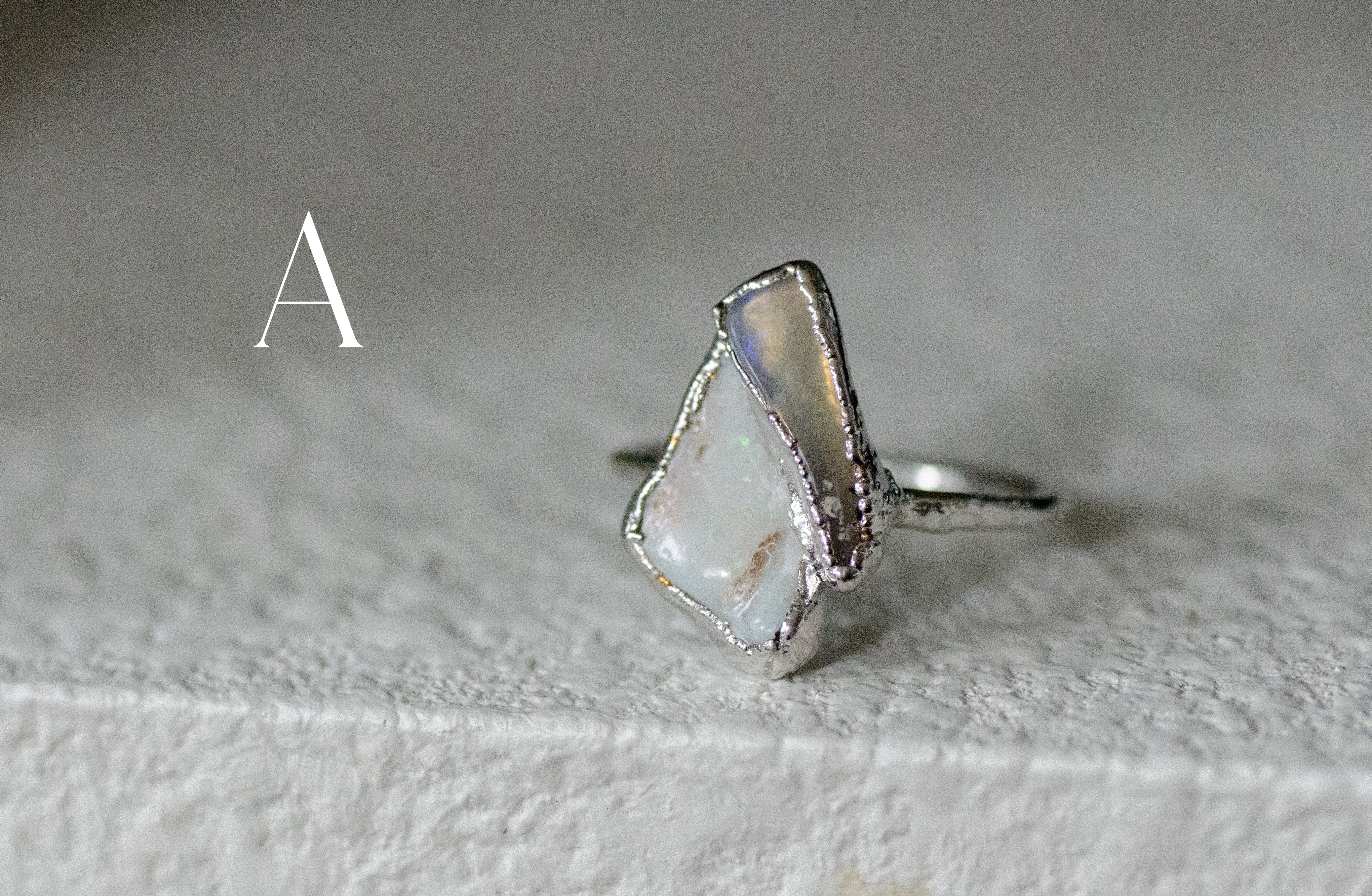 Irregular Opal Ring