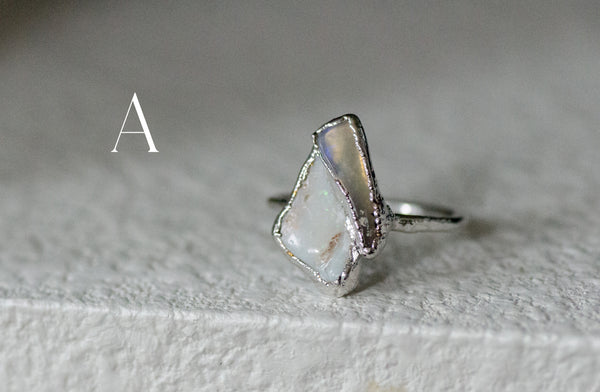 Irregular Opal Ring