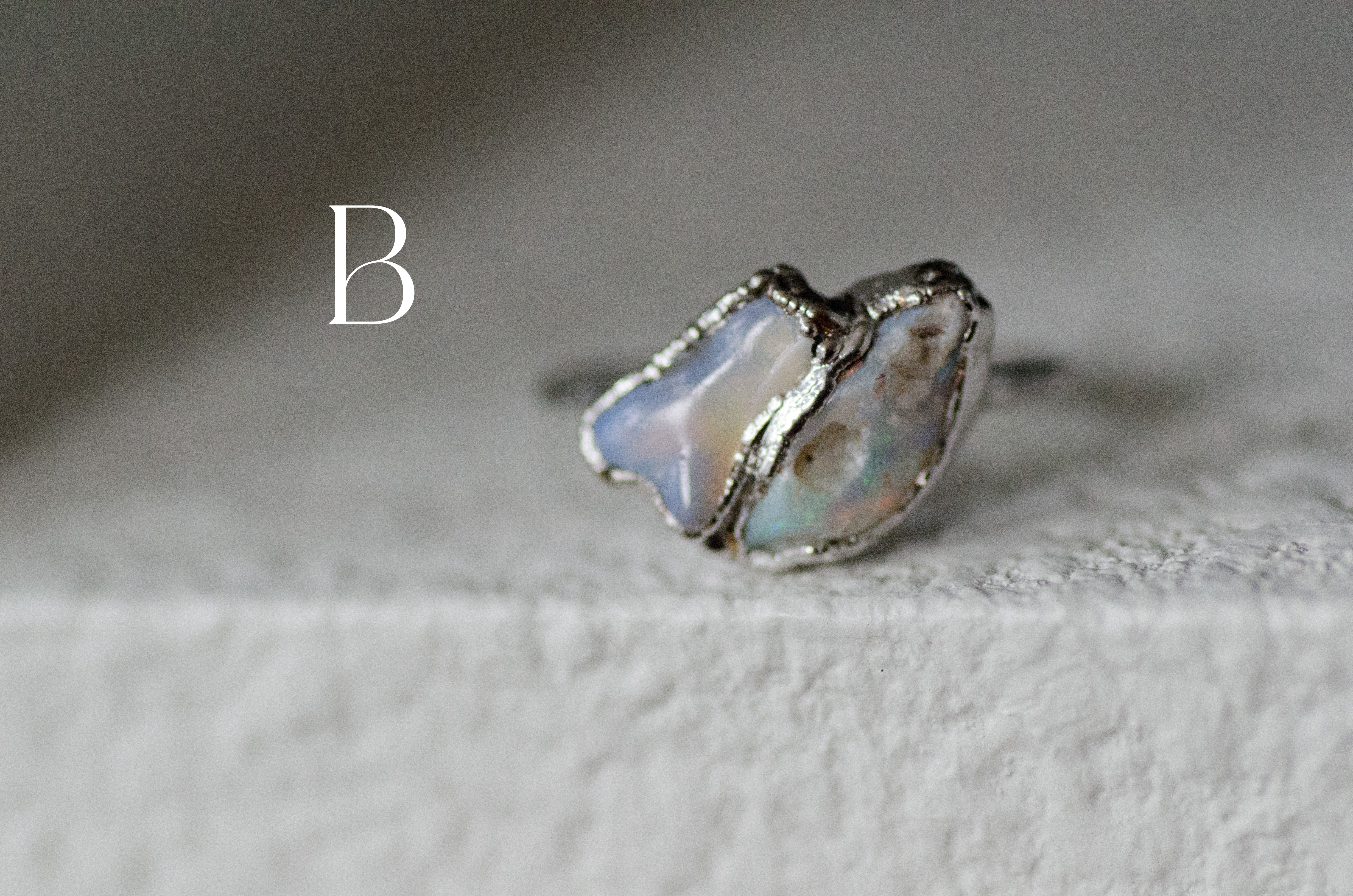 Irregular Opal Ring
