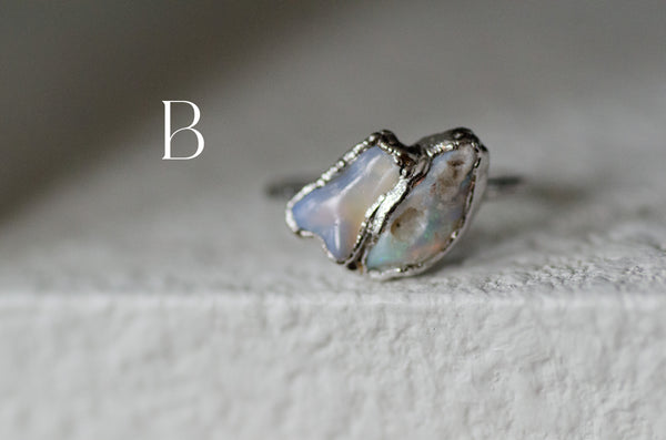 Irregular Opal Ring