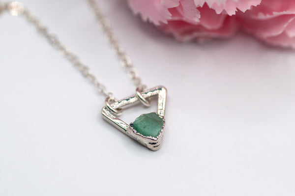 Emerald Goddess Necklace || May