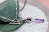 Peace Necklace || Vera Cruz Amethyst Point Lariat Necklace