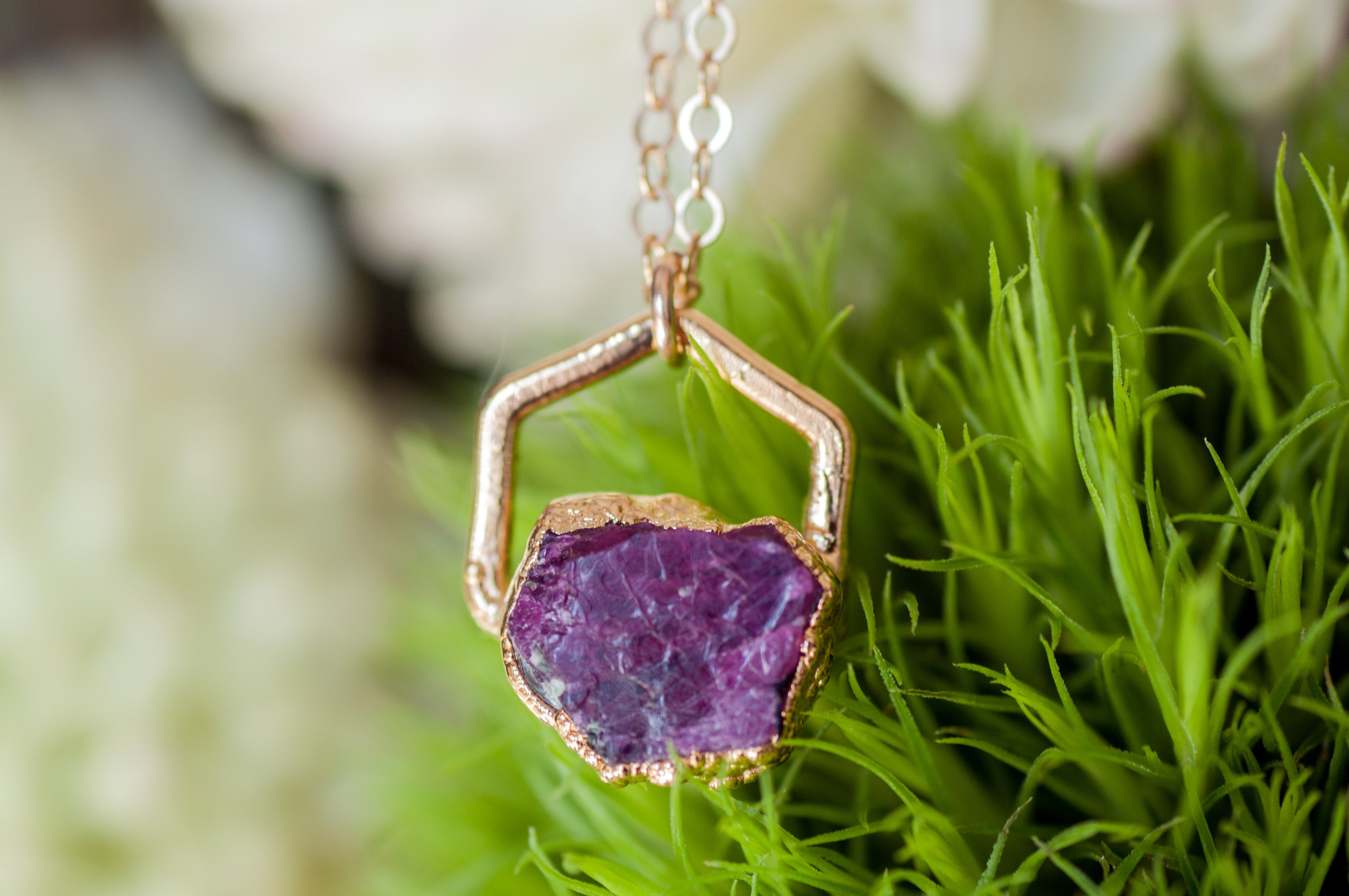 Milena Necklace || Ruby