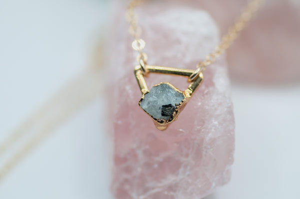 Moonstone Goddess Necklace || June