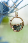 Orb Necklace || Moldavite