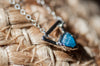 Neon Blue Apatite Goddess Necklace