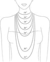 Citrine Goddess Necklace || November